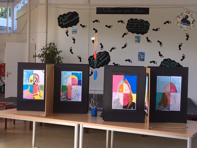 Expositie kunstatelier