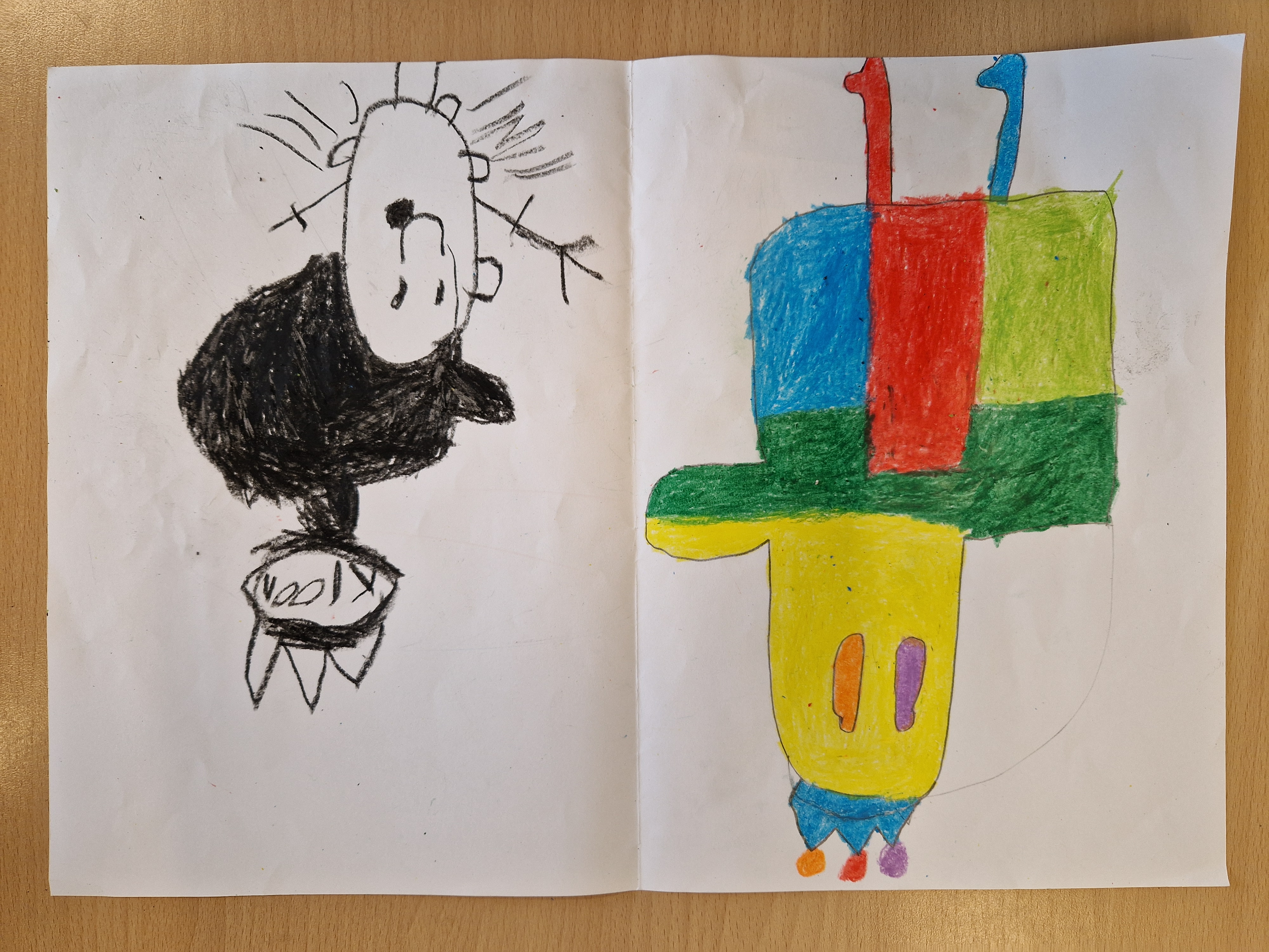 Verrijkingsgroep: Koning en Koningin tegenovergesteld