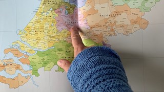 Topografie Nederland