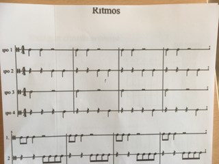 Muziekles a
