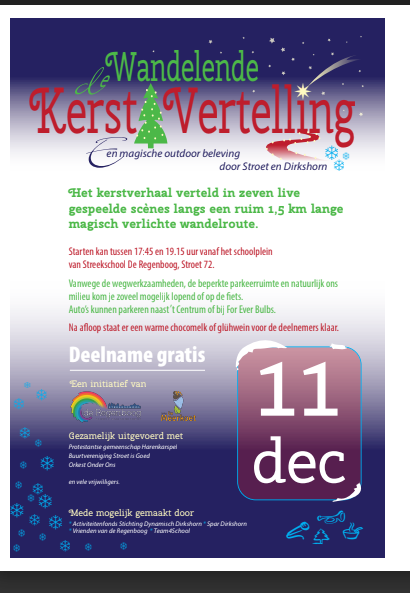 Kerstwandeling 11 december