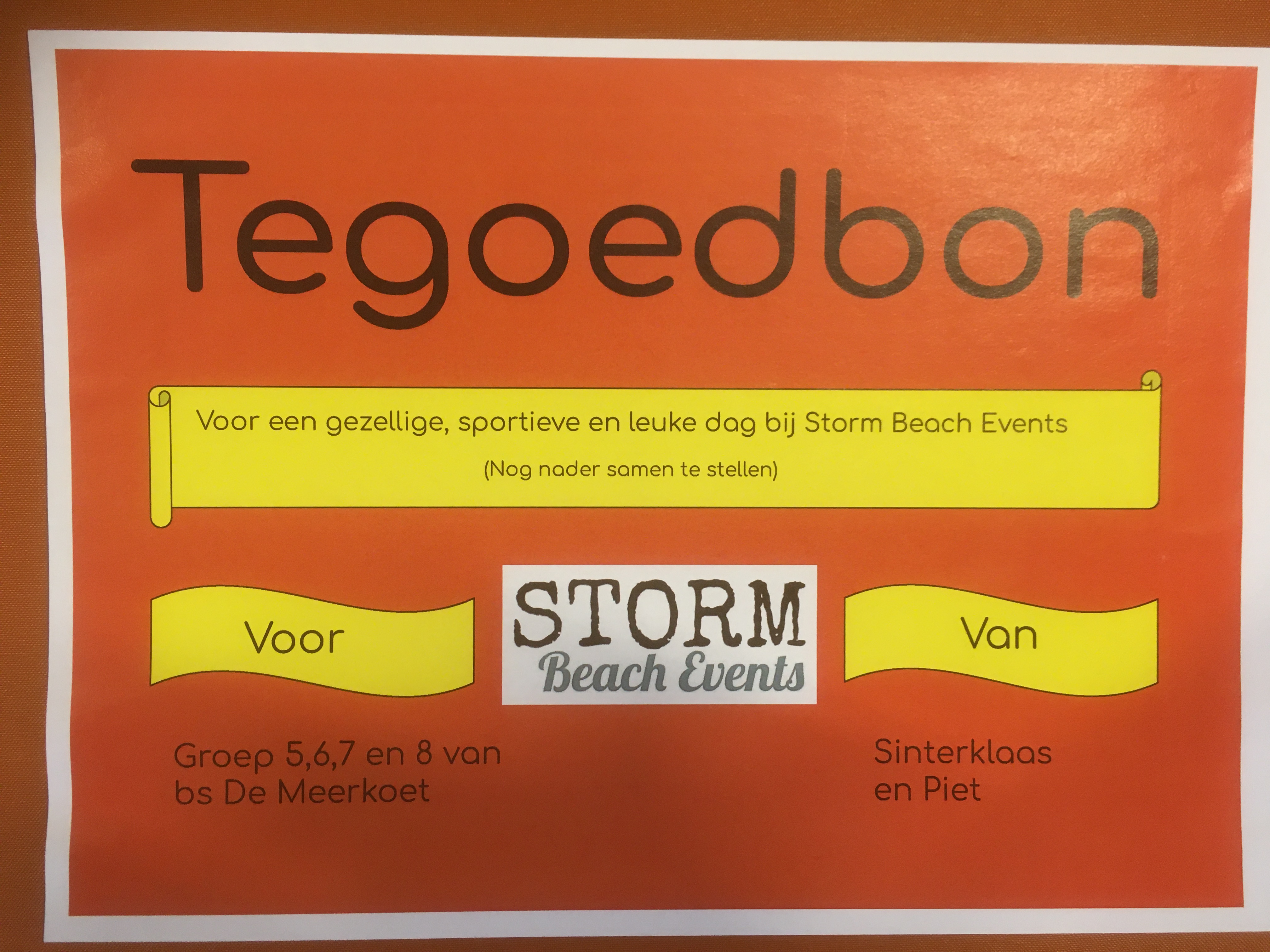 Het klassencadeau 