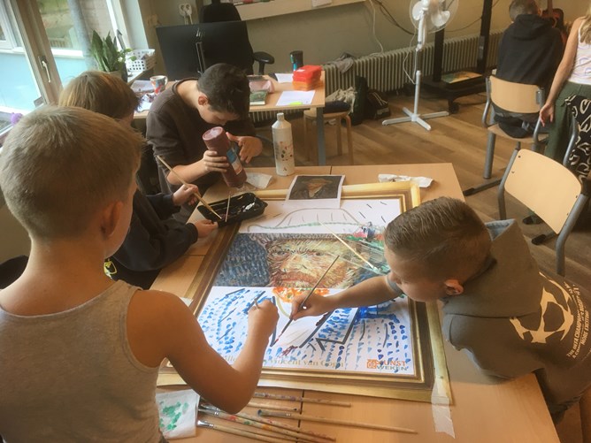 De kunstweken op De Meerkoet 2